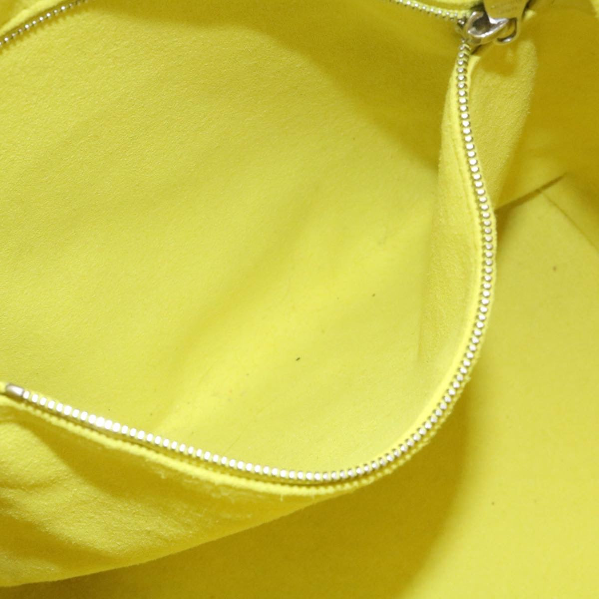 LOUIS VUITTON Epi Petit Noe Shoulder Bag Yellow Pistache M40969 LV Auth tp041