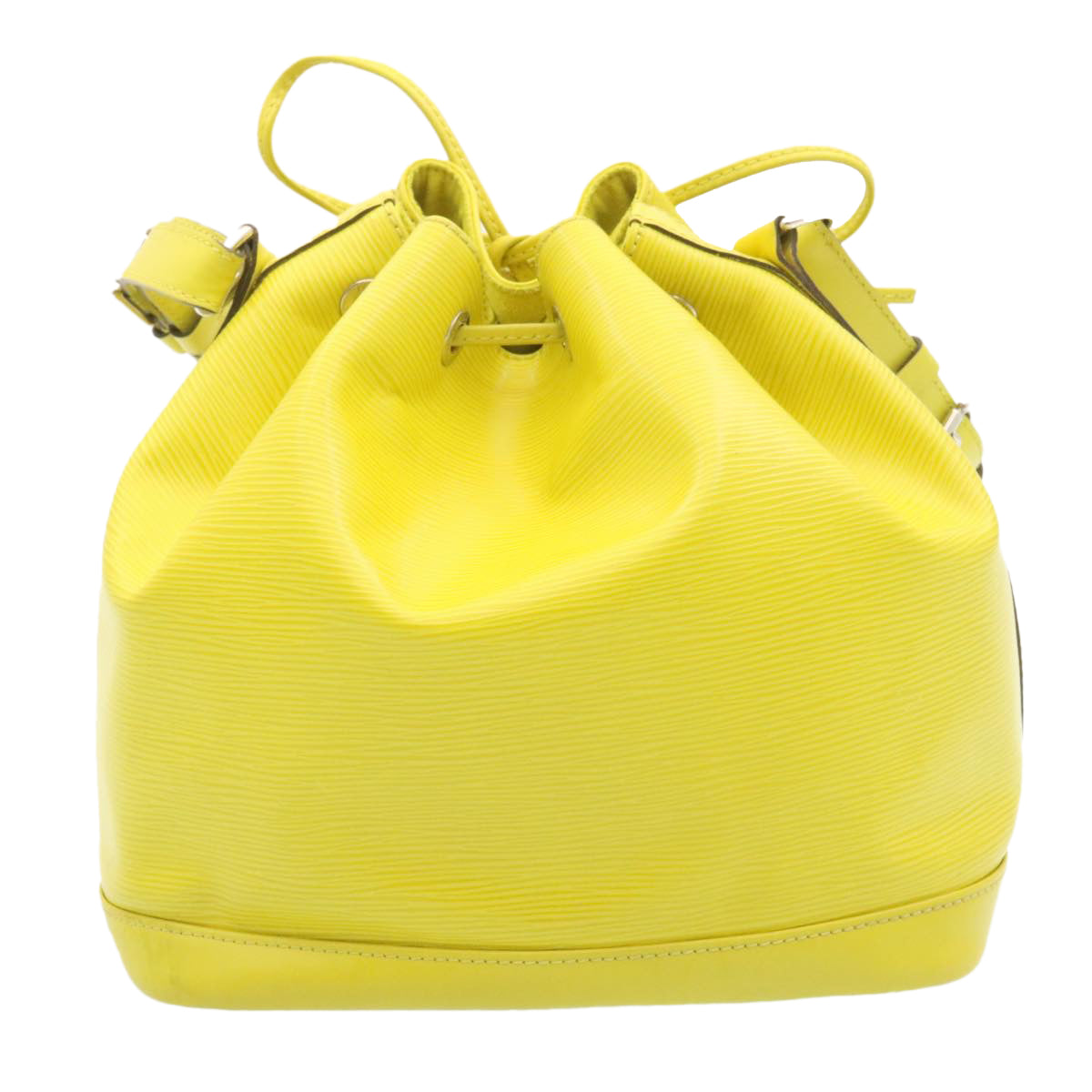 LOUIS VUITTON Epi Petit Noe Shoulder Bag Yellow Pistache M40969 LV Auth tp041 - 0