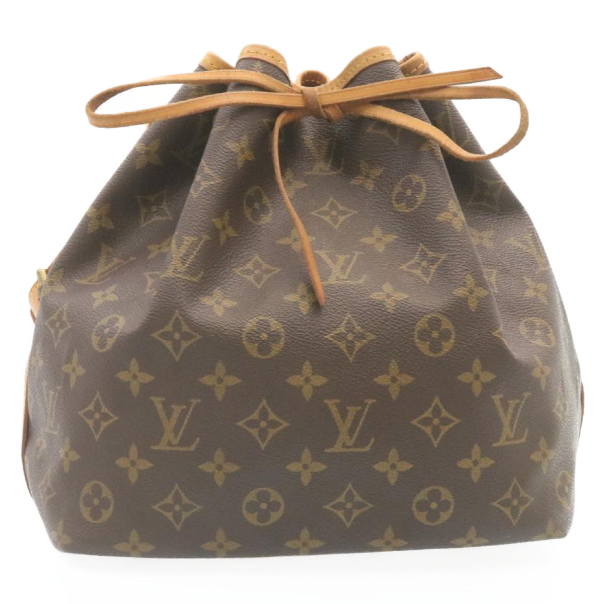 LOUIS VUITTON Monogram Petit Noe Shoulder Bag M42226 LV Auth tp052