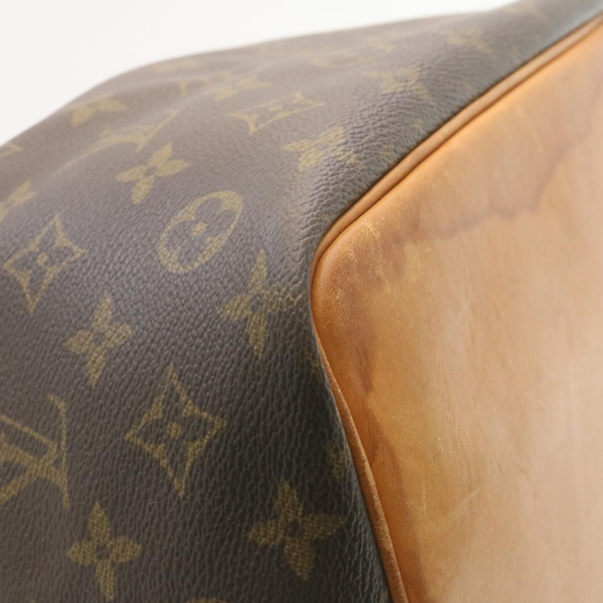 LOUIS VUITTON Monogram Petit Noe Shoulder Bag M42226 LV Auth tp054