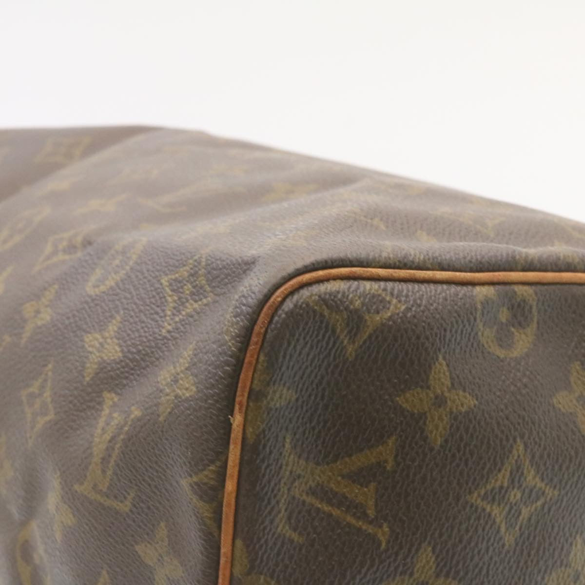 LOUIS VUITTON Monogram Speedy 30 Hand Bag M41526 LV Auth tp089