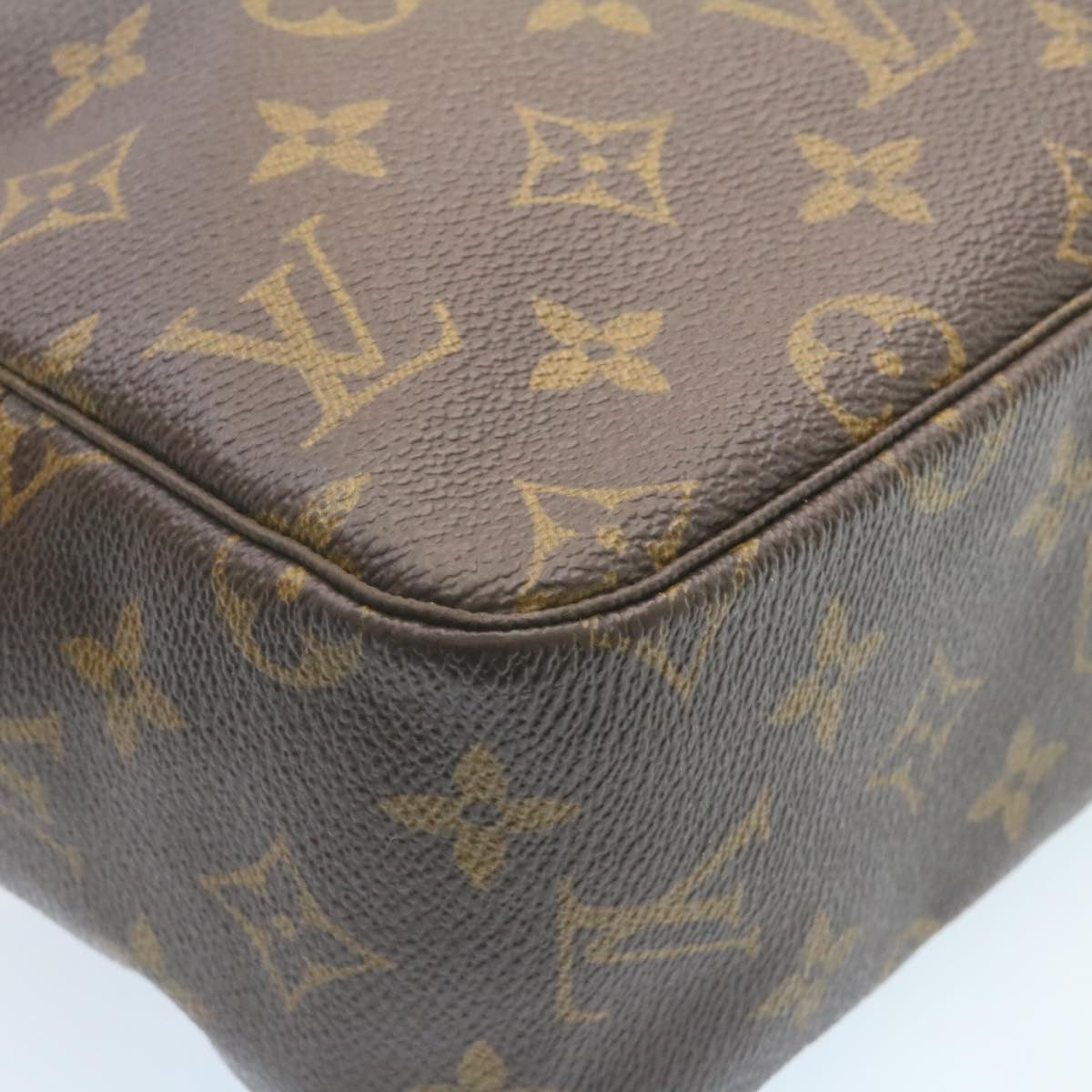 LOUIS VUITTON Monogram Trousse Toilette 28 Clutch Bag M47522 LV Auth tp108