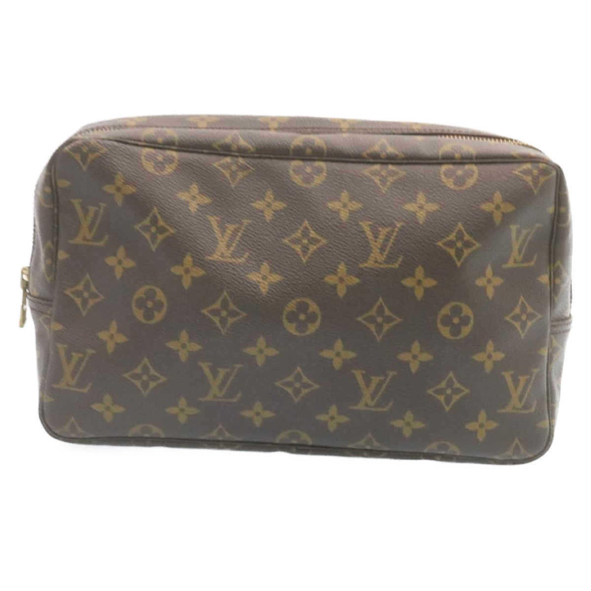 LOUIS VUITTON Monogram Trousse Toilette 28 Clutch Bag M47522 LV Auth tp108