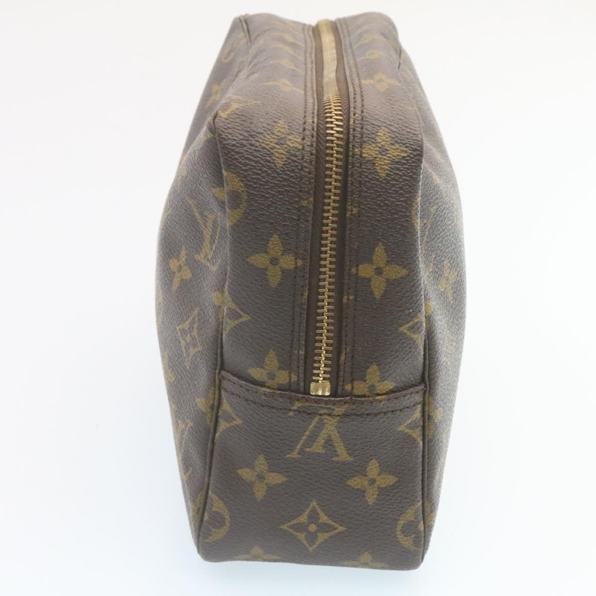 LOUIS VUITTON Monogram Trousse Toilette 28 Clutch Bag M47522 LV Auth tp108