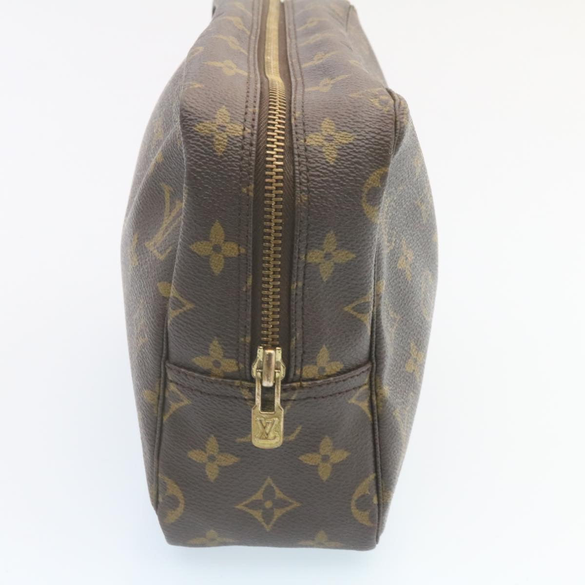 LOUIS VUITTON Monogram Trousse Toilette 28 Clutch Bag M47522 LV Auth tp108