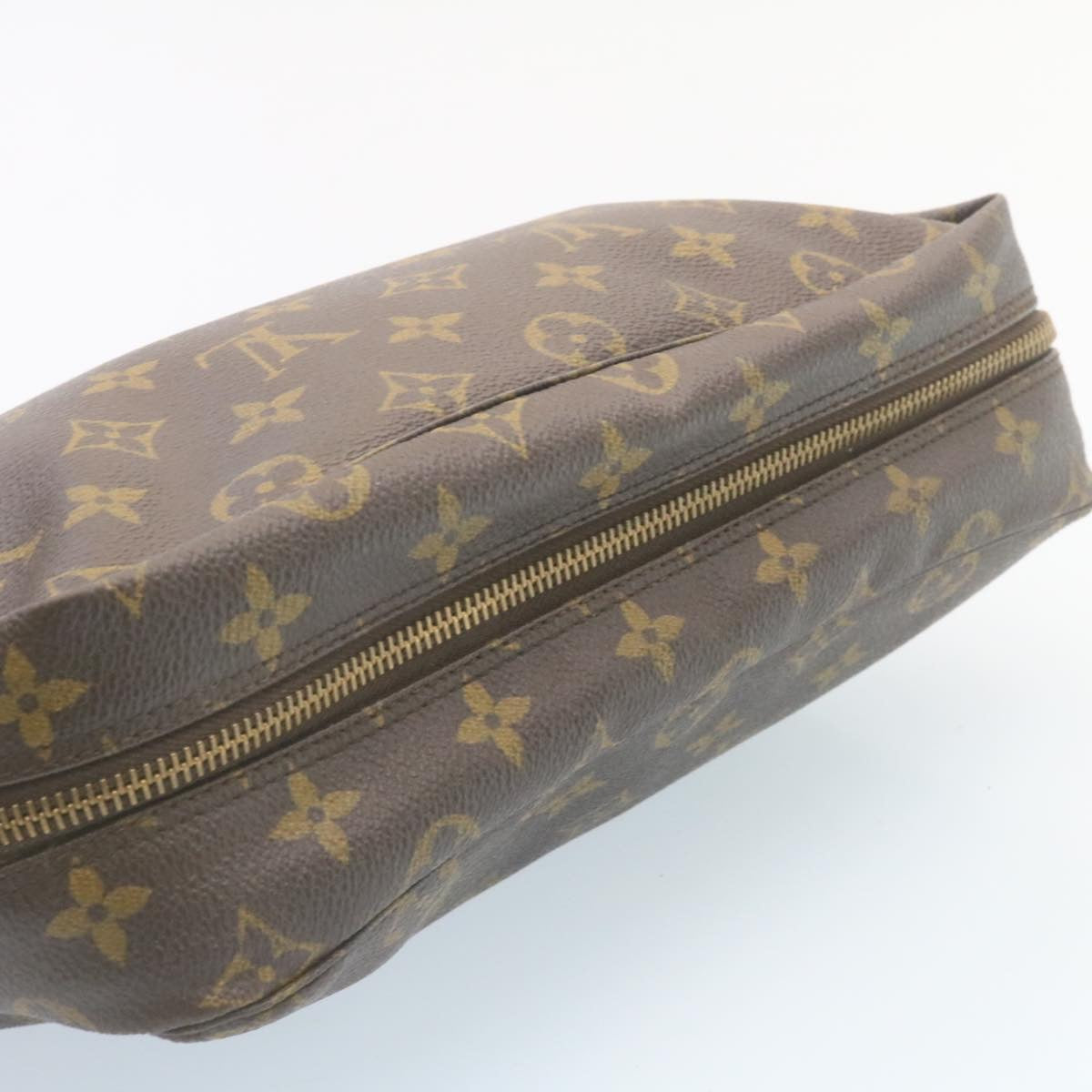 LOUIS VUITTON Monogram Trousse Toilette 28 Clutch Bag M47522 LV Auth tp108