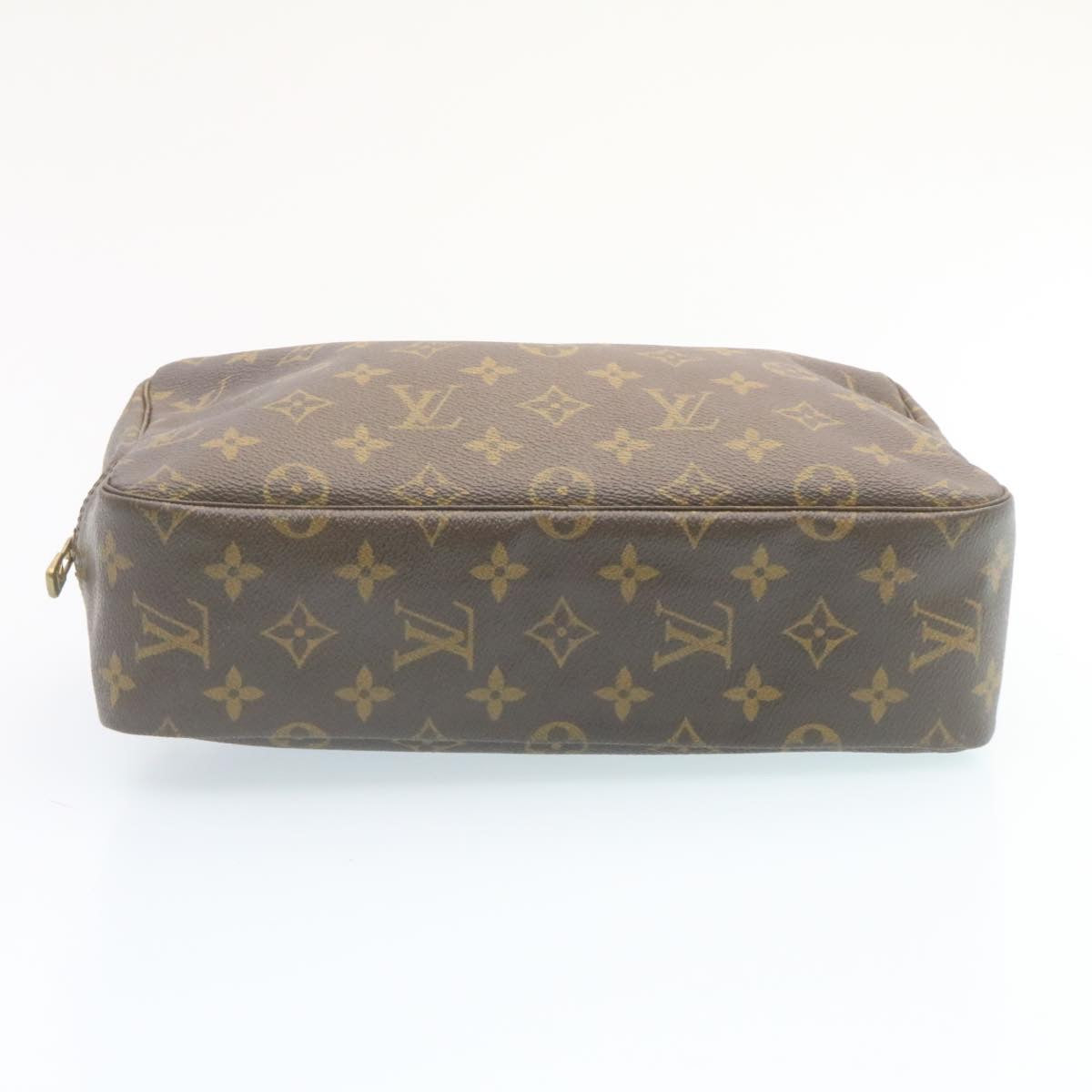 LOUIS VUITTON Monogram Trousse Toilette 28 Clutch Bag M47522 LV Auth tp108