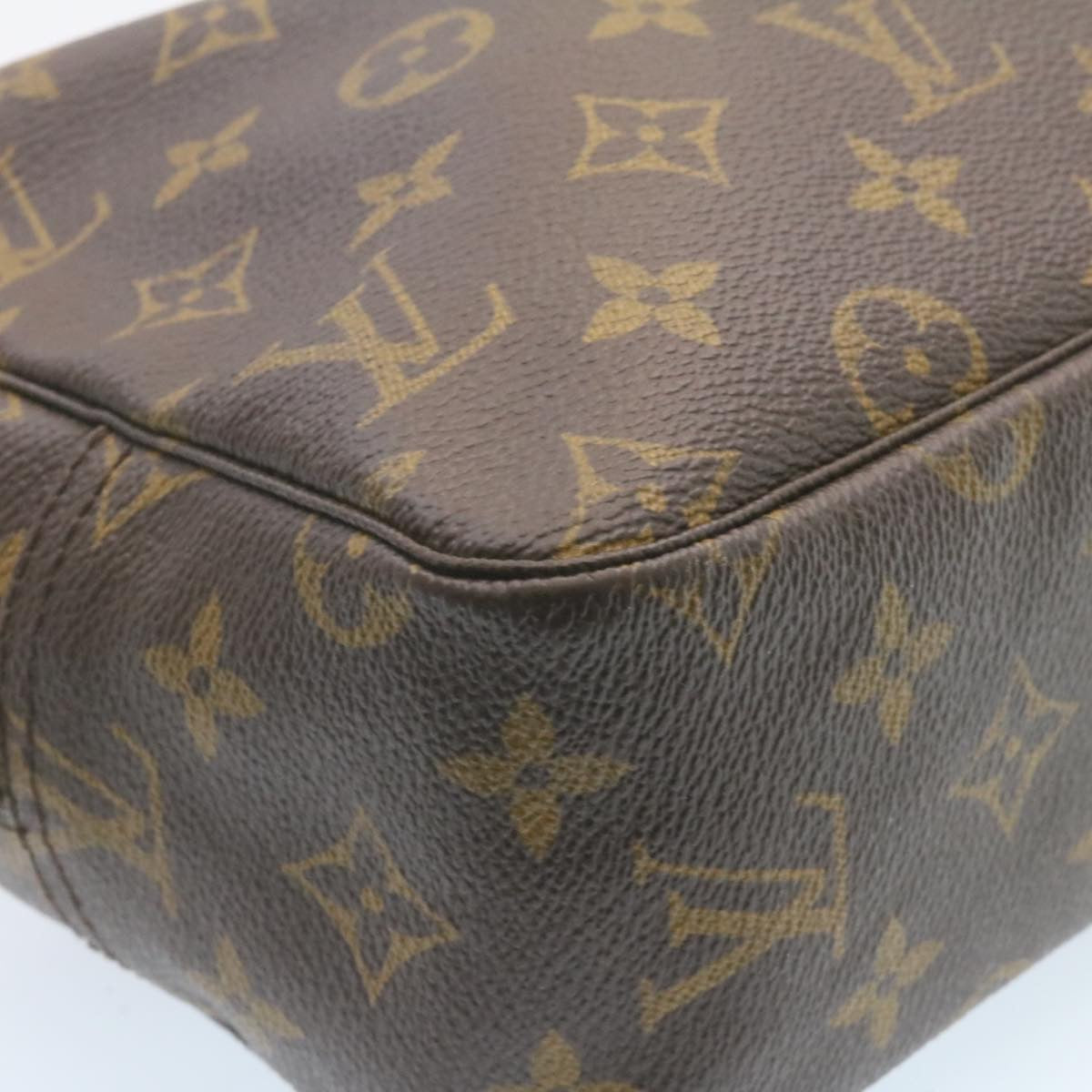 LOUIS VUITTON Monogram Trousse Toilette 28 Clutch Bag M47522 LV Auth tp108