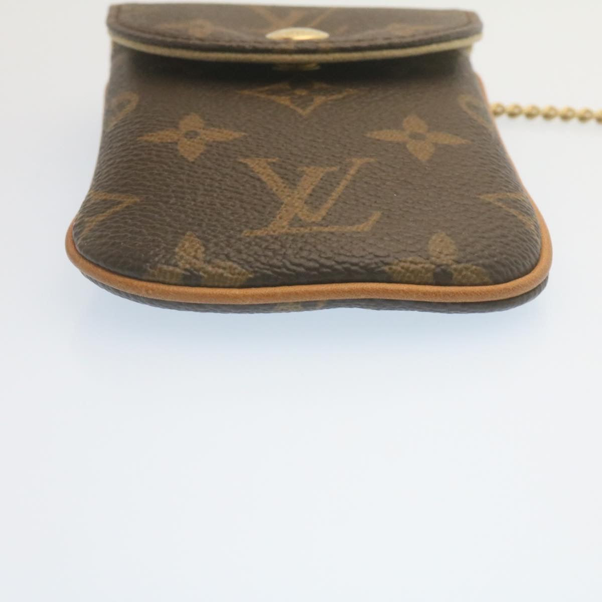 LOUIS VUITTON Monogram EtuiTelephonneMM Cell Phone Case M66546 LV Auth tp185