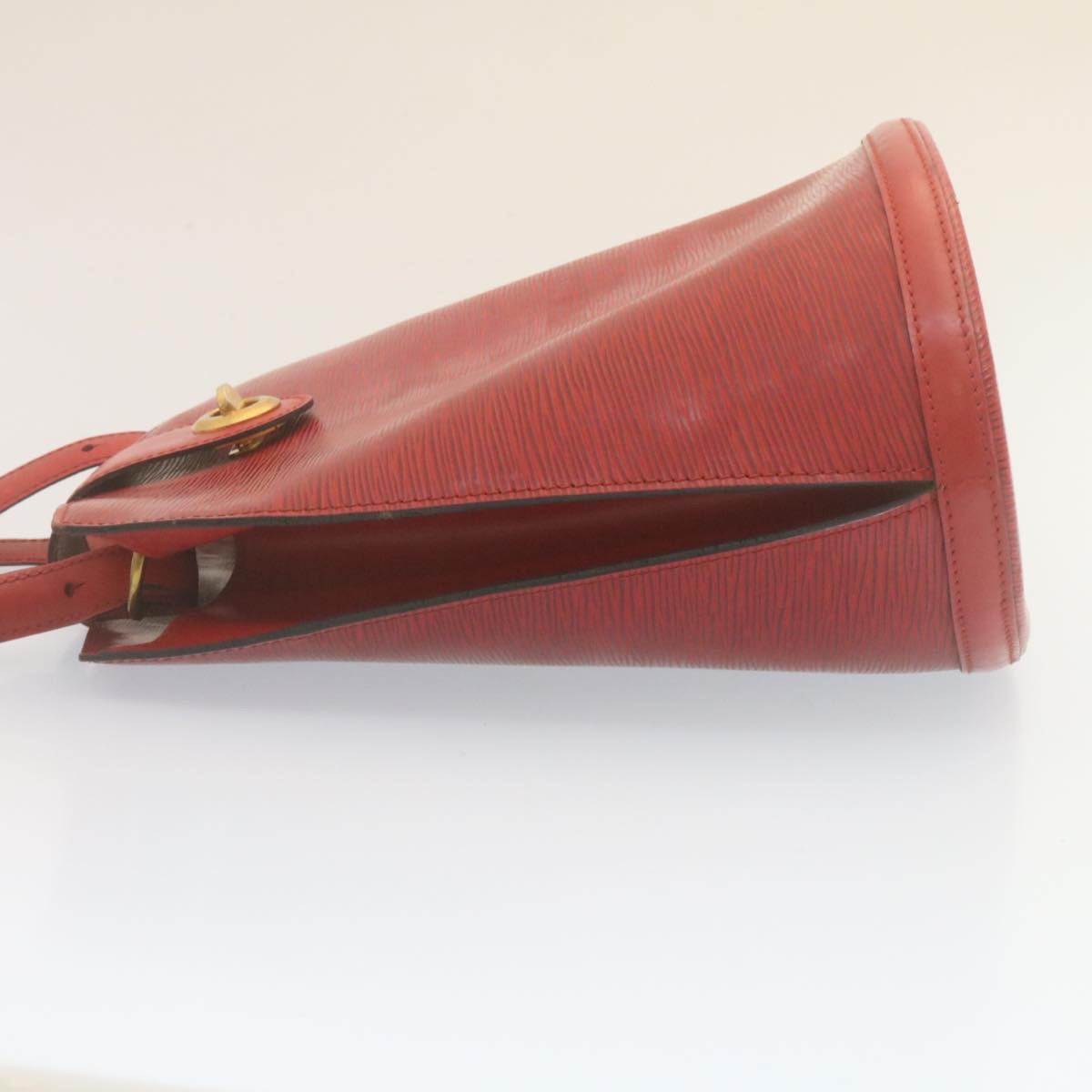 LOUIS VUITTON Epi Cluny Shoulder Bag Red M52257 LV Auth tp193