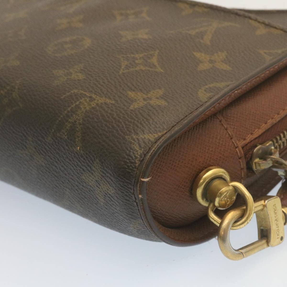 LOUIS VUITTON Monogram Orsay Clutch Bag M51790 LV Auth tp212