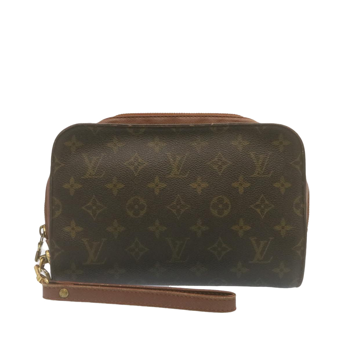 LOUIS VUITTON Monogram Orsay Clutch Bag M51790 LV Auth tp212