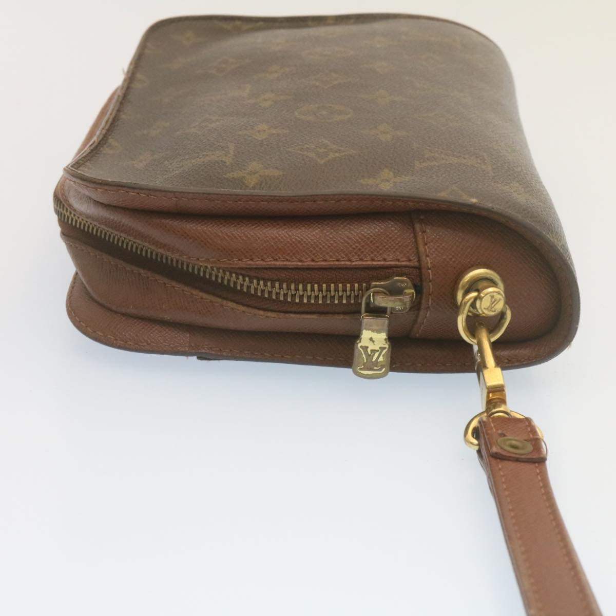 LOUIS VUITTON Monogram Orsay Clutch Bag M51790 LV Auth tp212