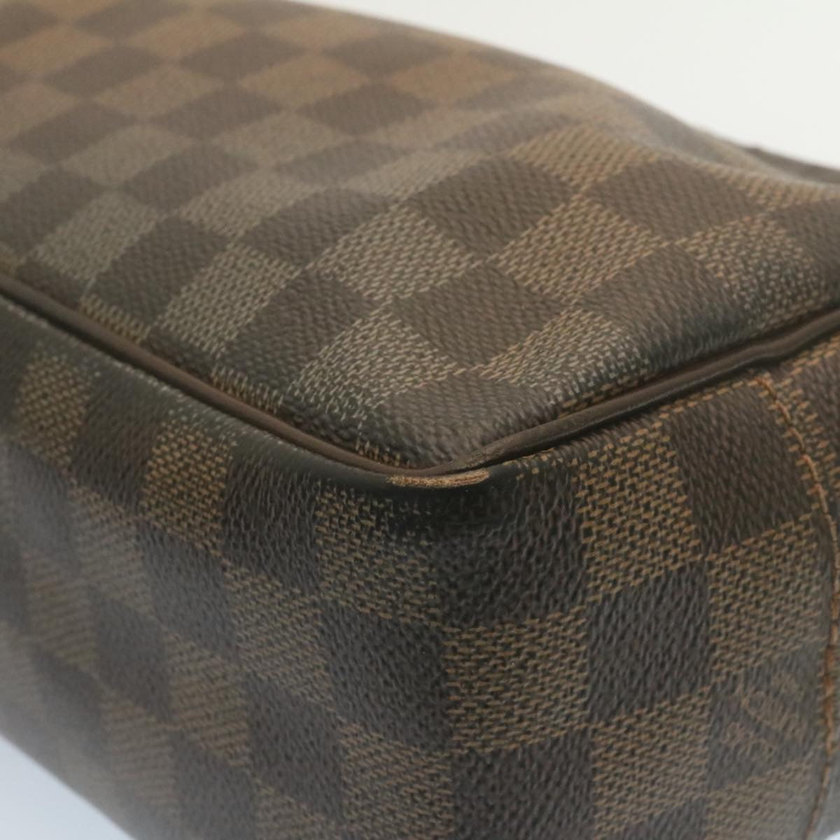 LOUIS VUITTON Damier Ebene Trousse Toilette Clutch Bag N47624 LV Auth tp227