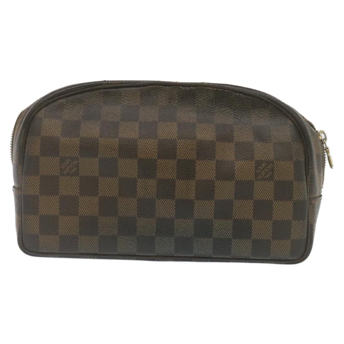 LOUIS VUITTON Damier Ebene Trousse Toilette Clutch Bag N47624 LV Auth tp227 - 0