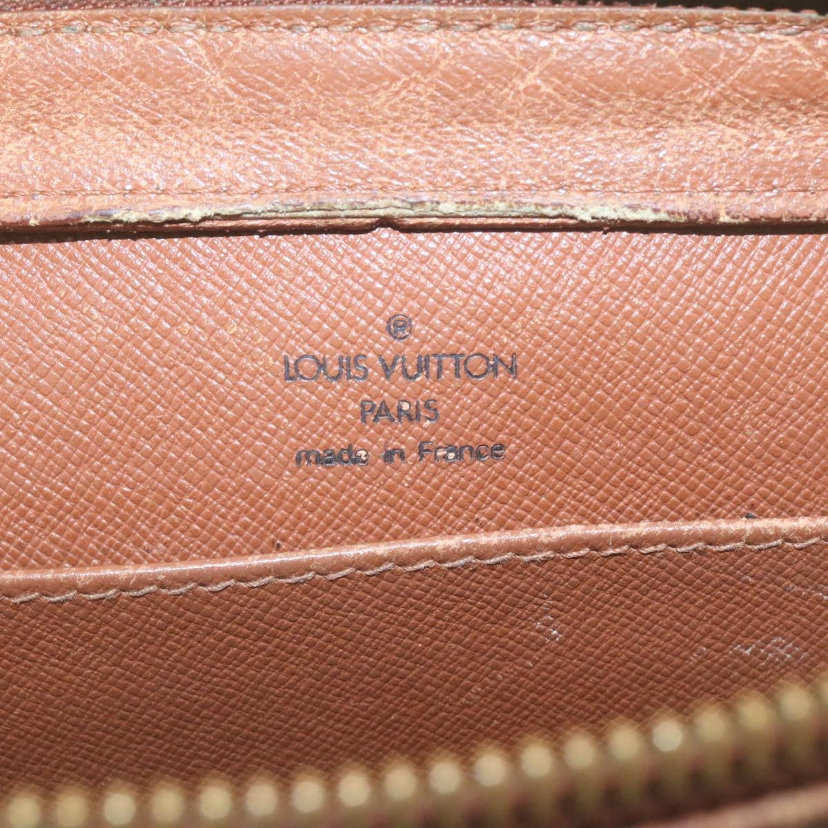 LOUIS VUITTON Monogram Orsay Clutch Bag M51790 LV Auth tp239