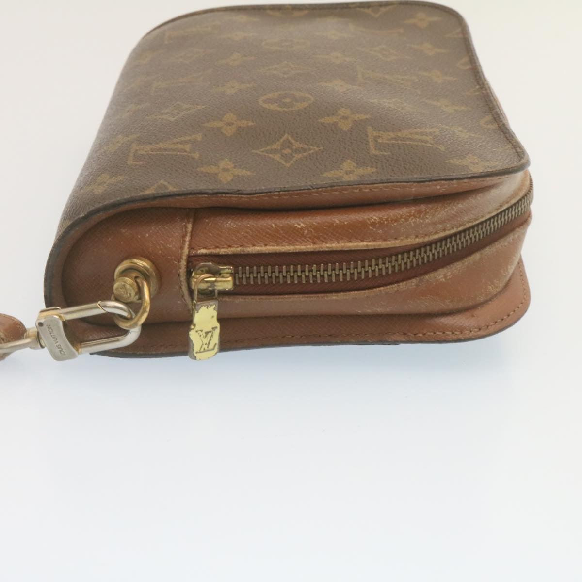 LOUIS VUITTON Monogram Orsay Clutch Bag M51790 LV Auth tp239