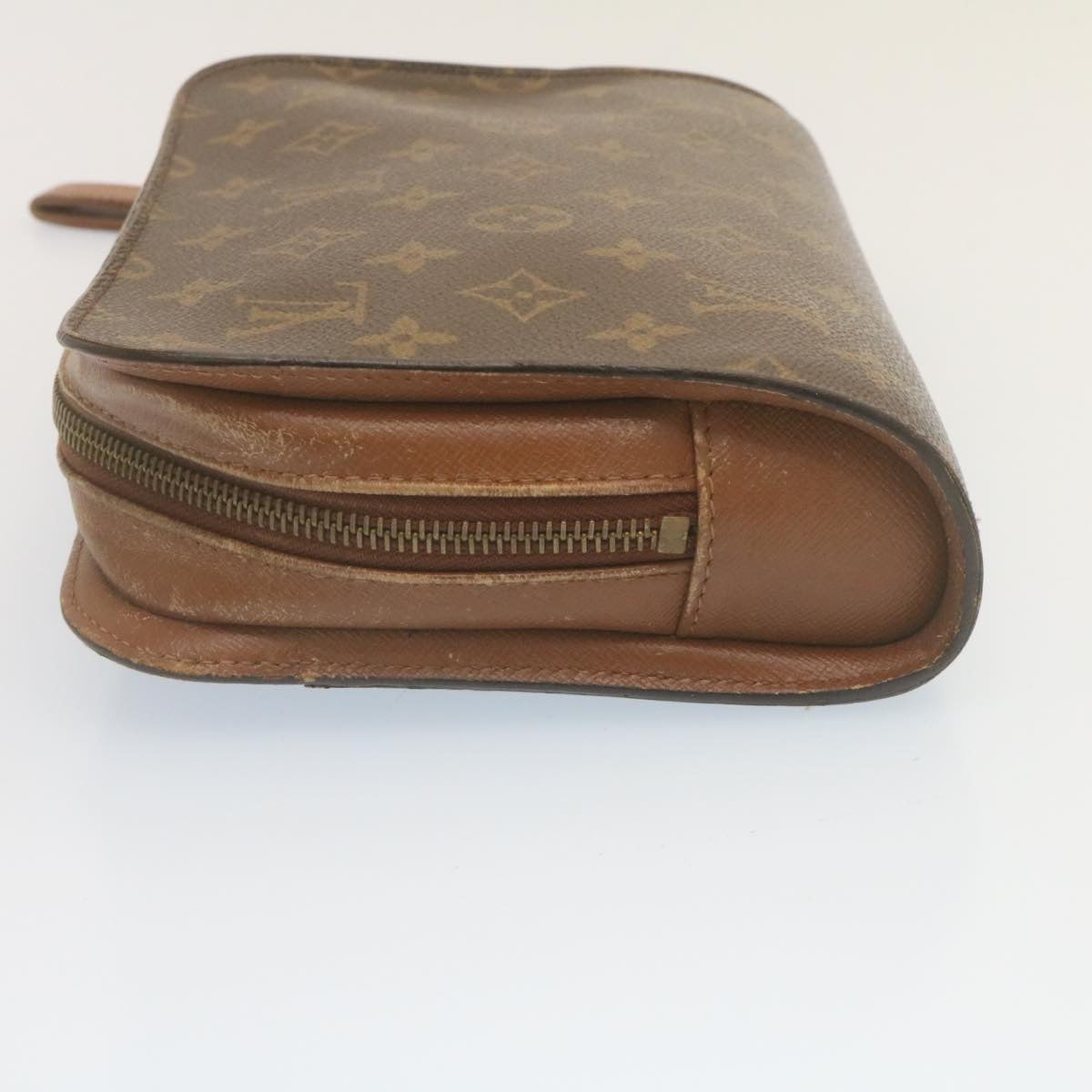 LOUIS VUITTON Monogram Orsay Clutch Bag M51790 LV Auth tp239