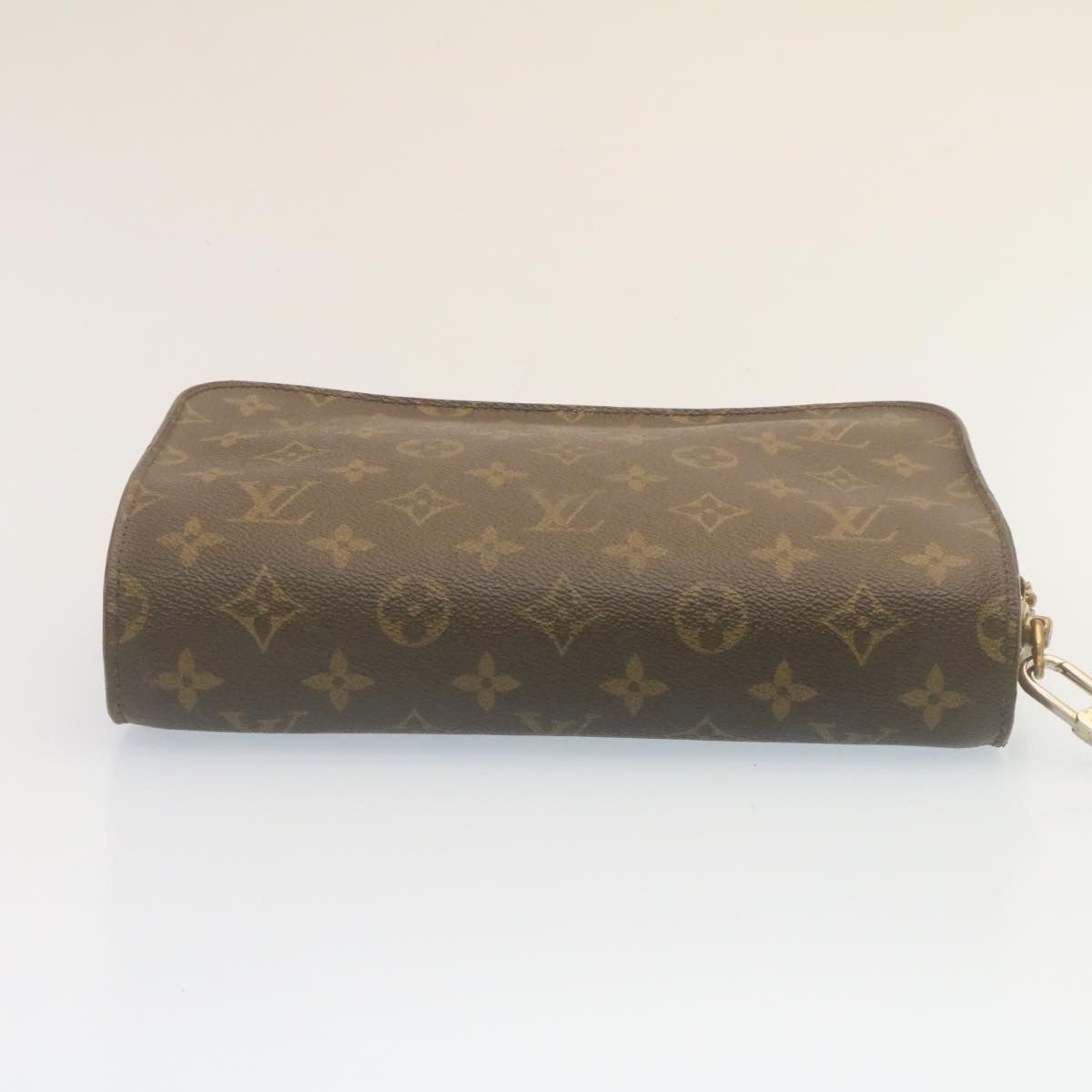 LOUIS VUITTON Monogram Orsay Clutch Bag M51790 LV Auth tp239