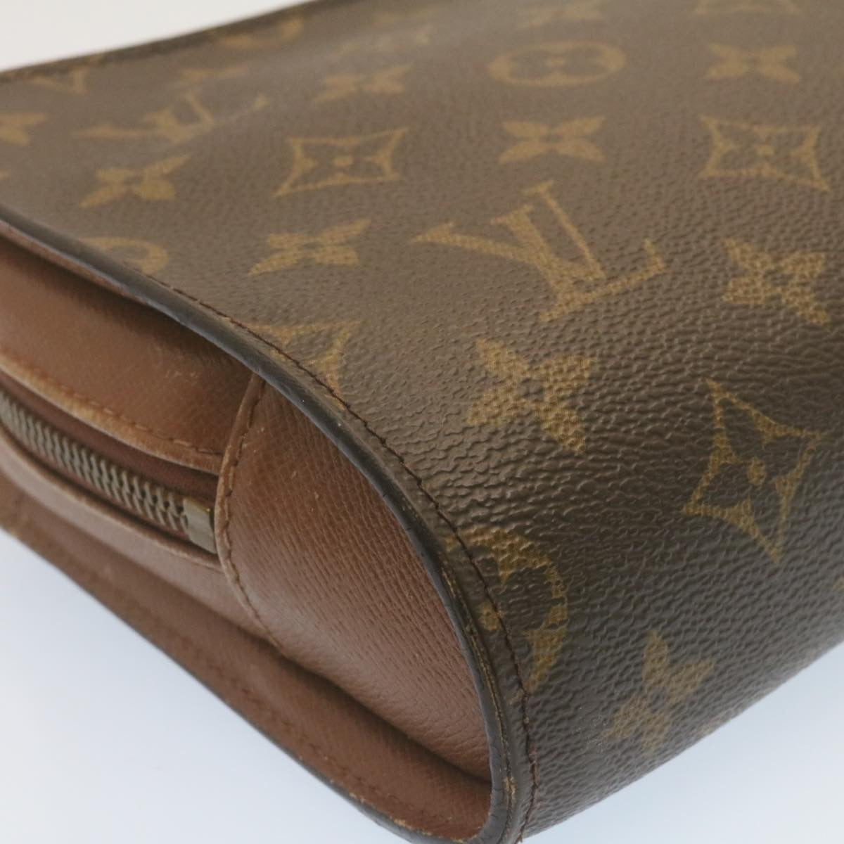 LOUIS VUITTON Monogram Orsay Clutch Bag M51790 LV Auth tp239