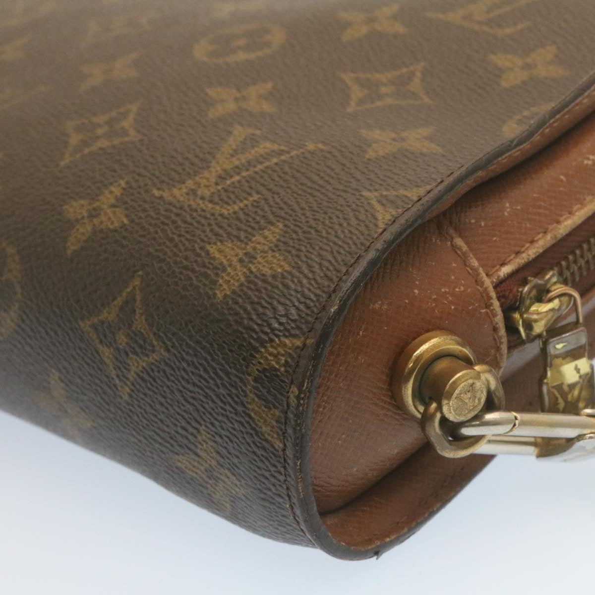 LOUIS VUITTON Monogram Orsay Clutch Bag M51790 LV Auth tp239