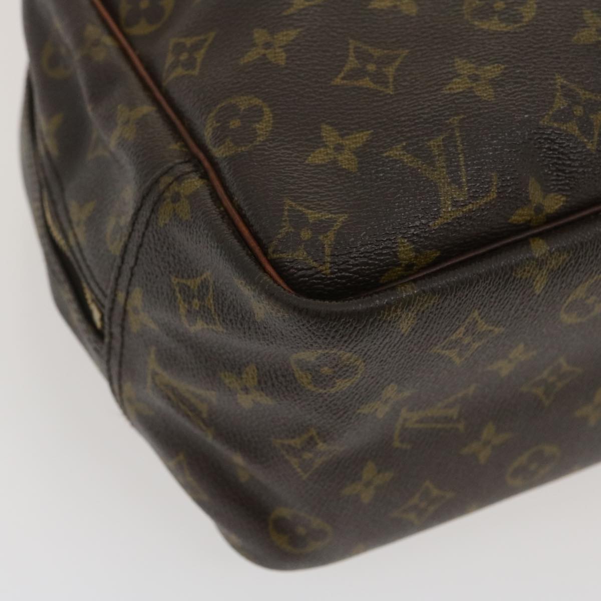 LOUIS VUITTON Monogram Deauville Hand Bag M47270 LV Auth tp259