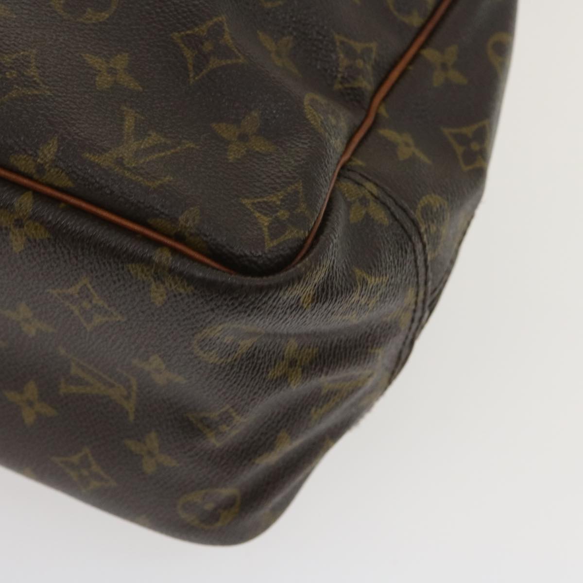 LOUIS VUITTON Monogram Deauville Hand Bag M47270 LV Auth tp259