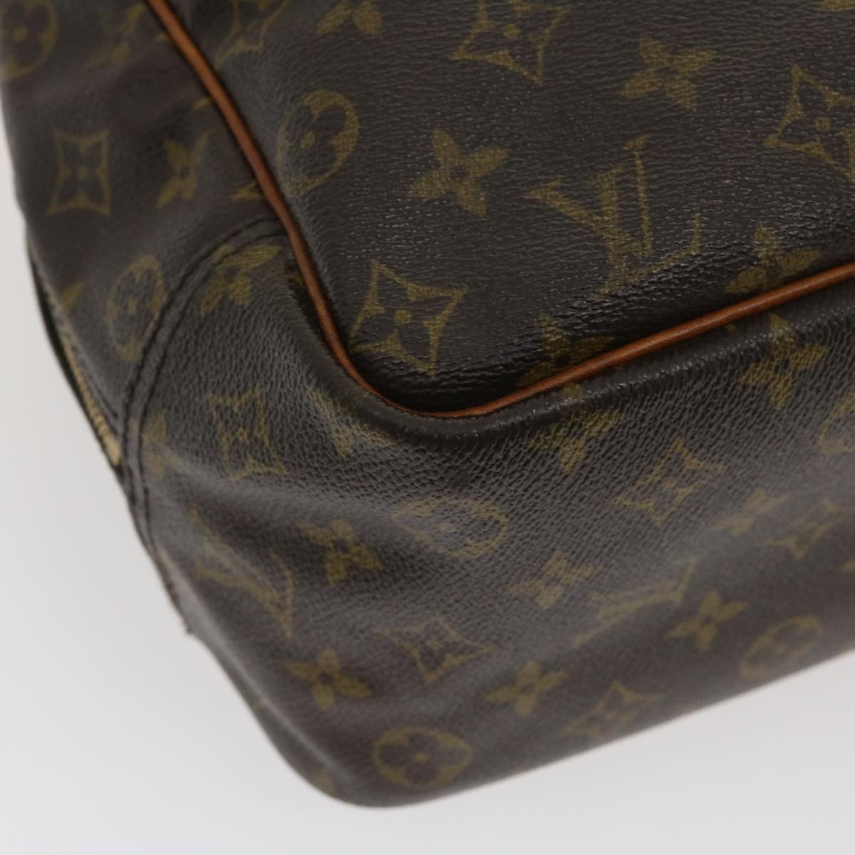 LOUIS VUITTON Monogram Deauville Hand Bag M47270 LV Auth tp259