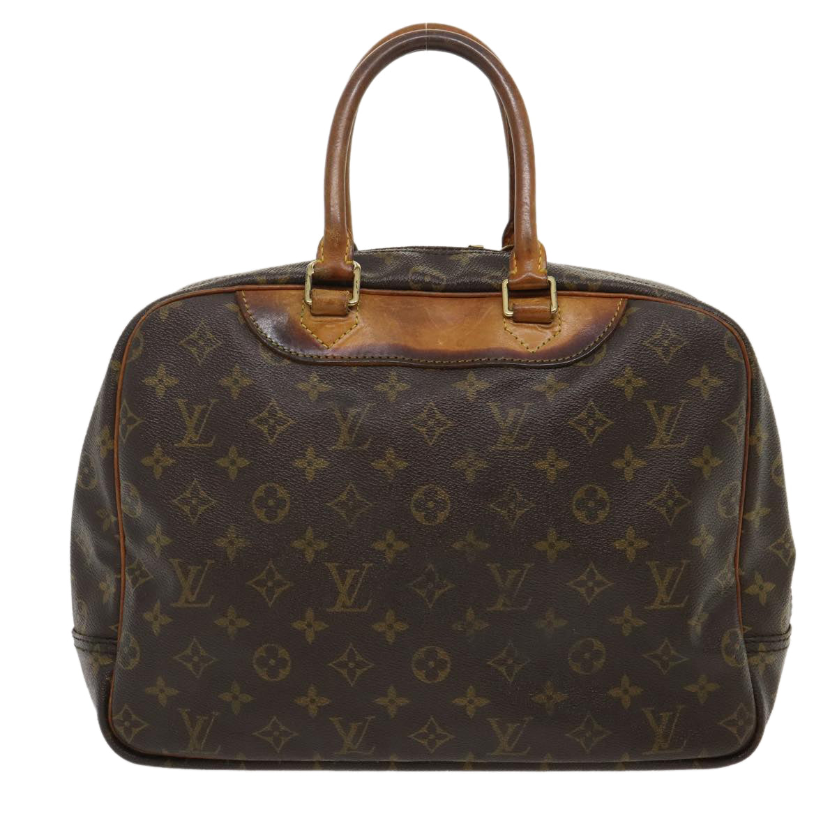 LOUIS VUITTON Monogram Deauville Hand Bag M47270 LV Auth tp259 - 0