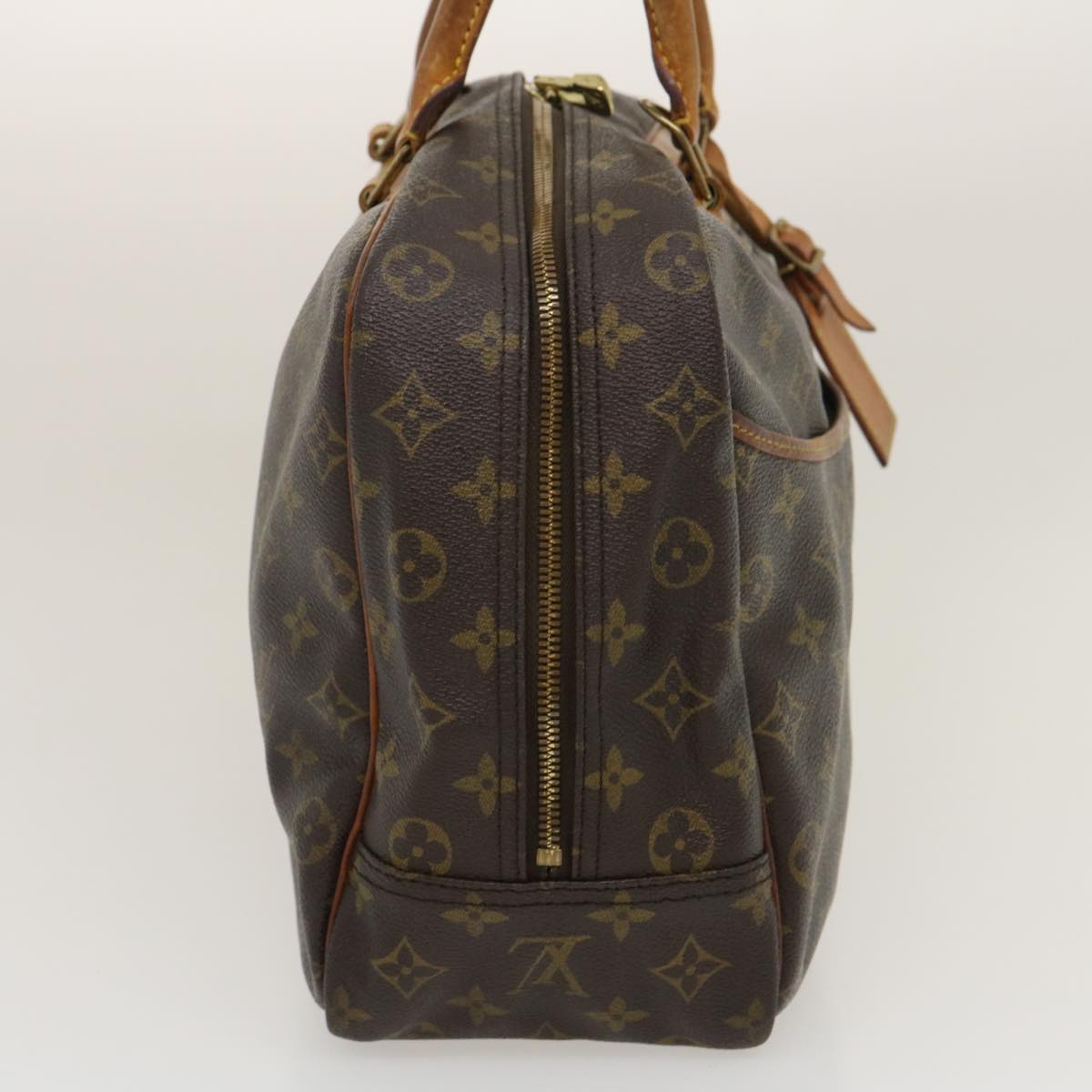 LOUIS VUITTON Monogram Deauville Hand Bag M47270 LV Auth tp259