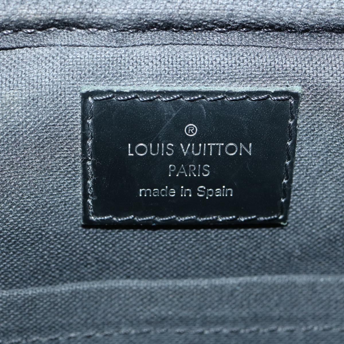 LOUIS VUITTON Damier Graphite Ambreil Shoulder Bag N41289 LV Auth tp266