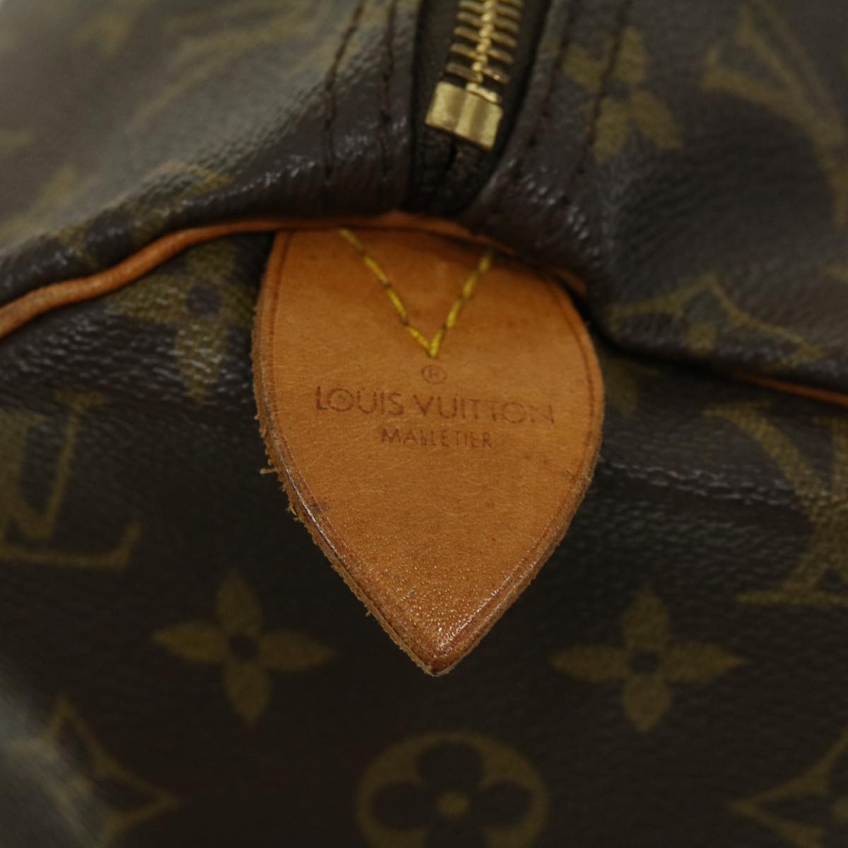 LOUIS VUITTON Monogram Speedy 40 Hand Bag M41522 LV Auth tp275