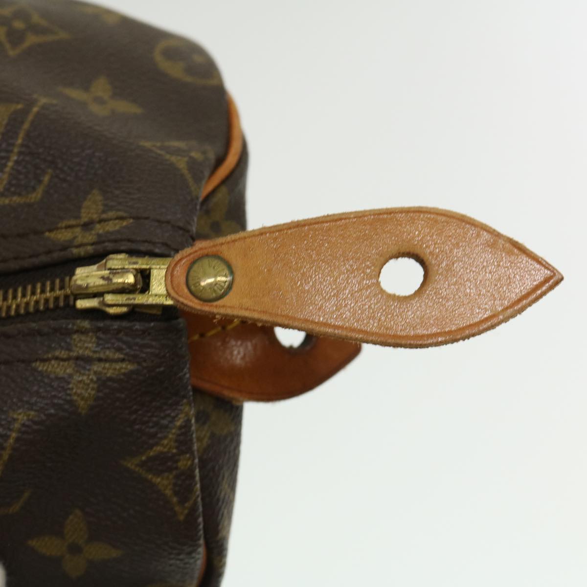 LOUIS VUITTON Monogram Speedy 40 Hand Bag M41522 LV Auth tp275