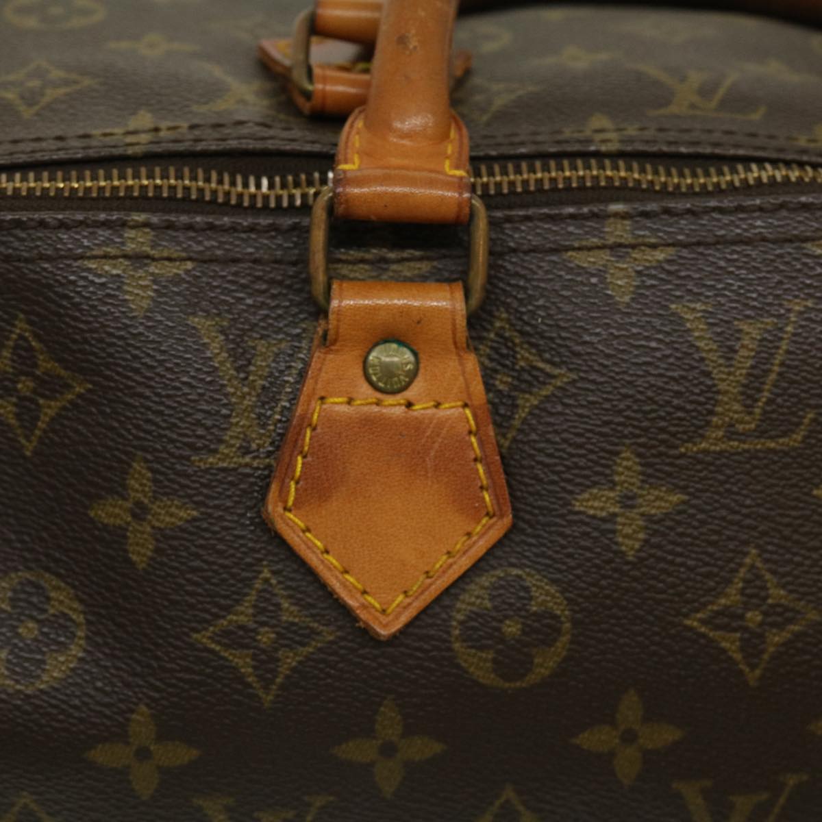 LOUIS VUITTON Monogram Speedy 40 Hand Bag M41522 LV Auth tp275