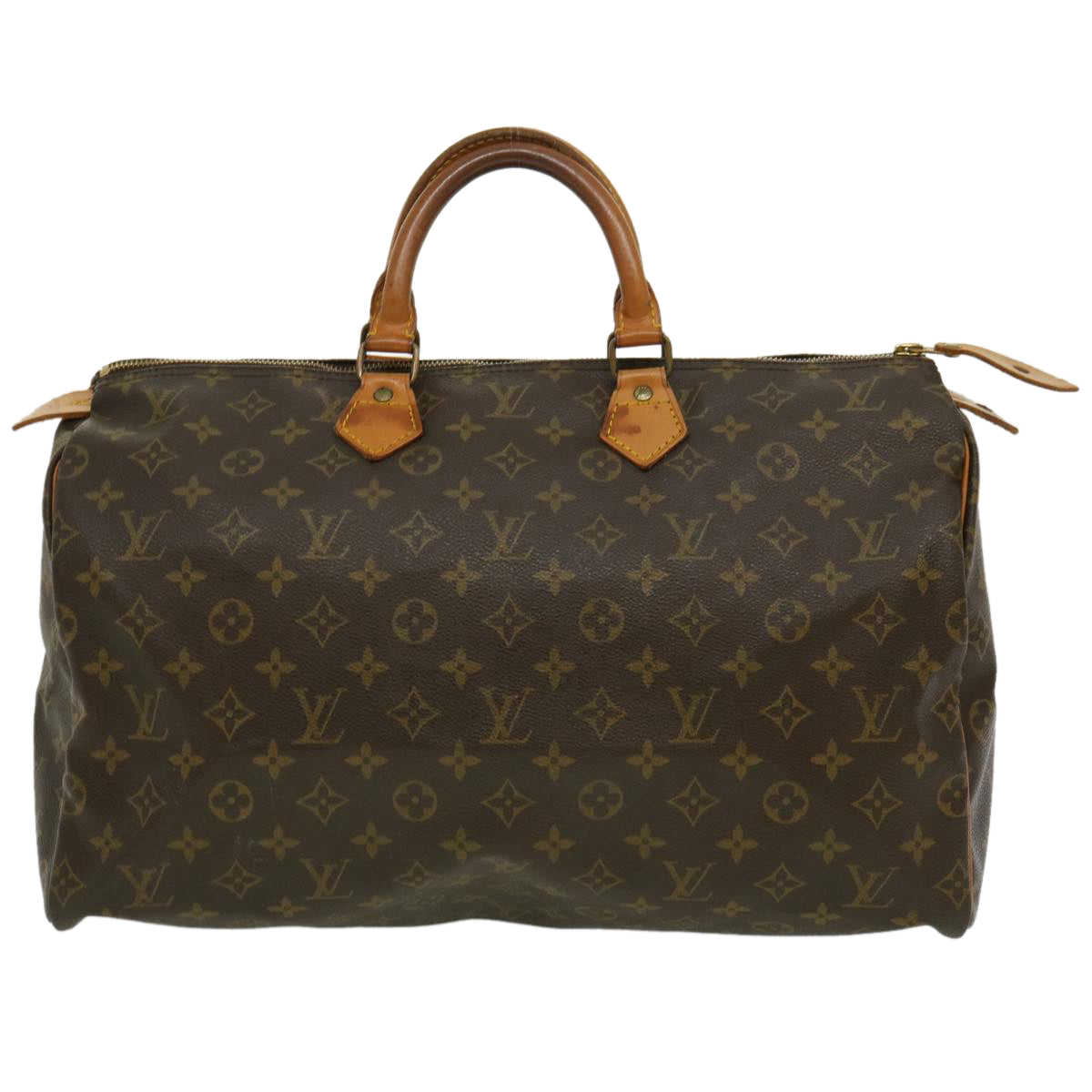 LOUIS VUITTON Monogram Speedy 40 Hand Bag M41522 LV Auth tp275