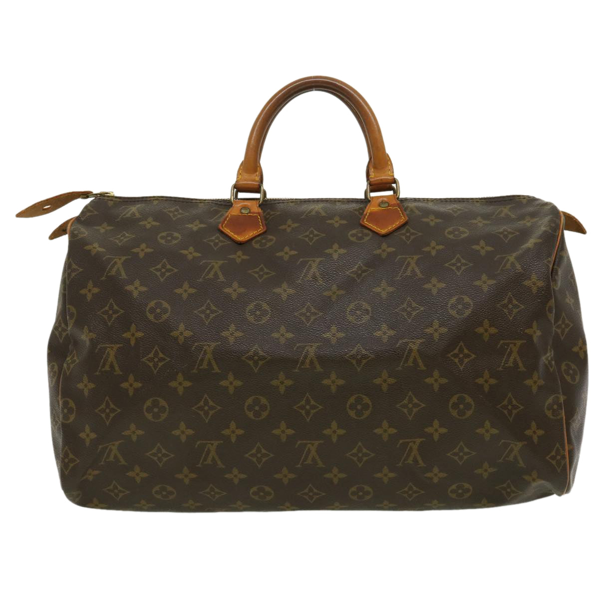 LOUIS VUITTON Monogram Speedy 40 Hand Bag M41522 LV Auth tp275