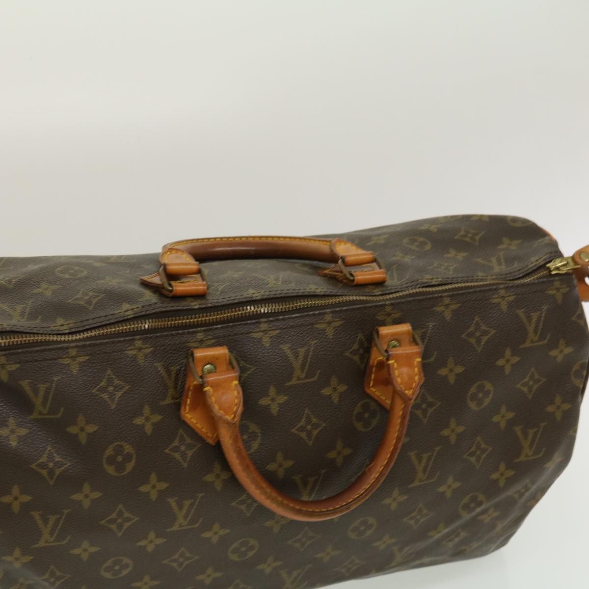 LOUIS VUITTON Monogram Speedy 40 Hand Bag M41522 LV Auth tp275