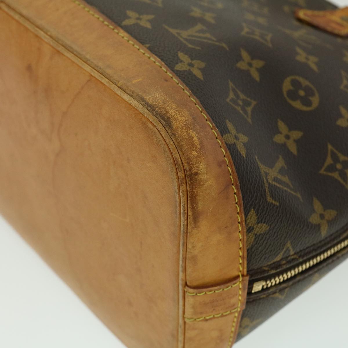 LOUIS VUITTON Monogram Alma Hand Bag M51130 LV Auth tp299