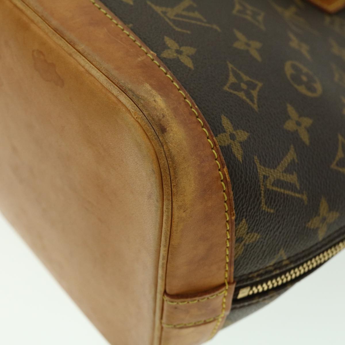 LOUIS VUITTON Monogram Alma Hand Bag M51130 LV Auth tp299