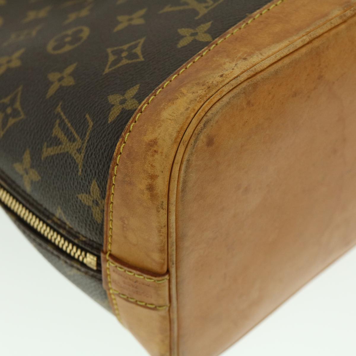 LOUIS VUITTON Monogram Alma Hand Bag M51130 LV Auth tp299