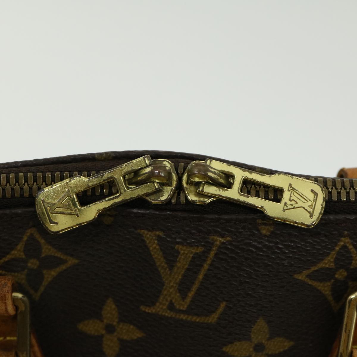 LOUIS VUITTON Monogram Alma Hand Bag M51130 LV Auth tp299