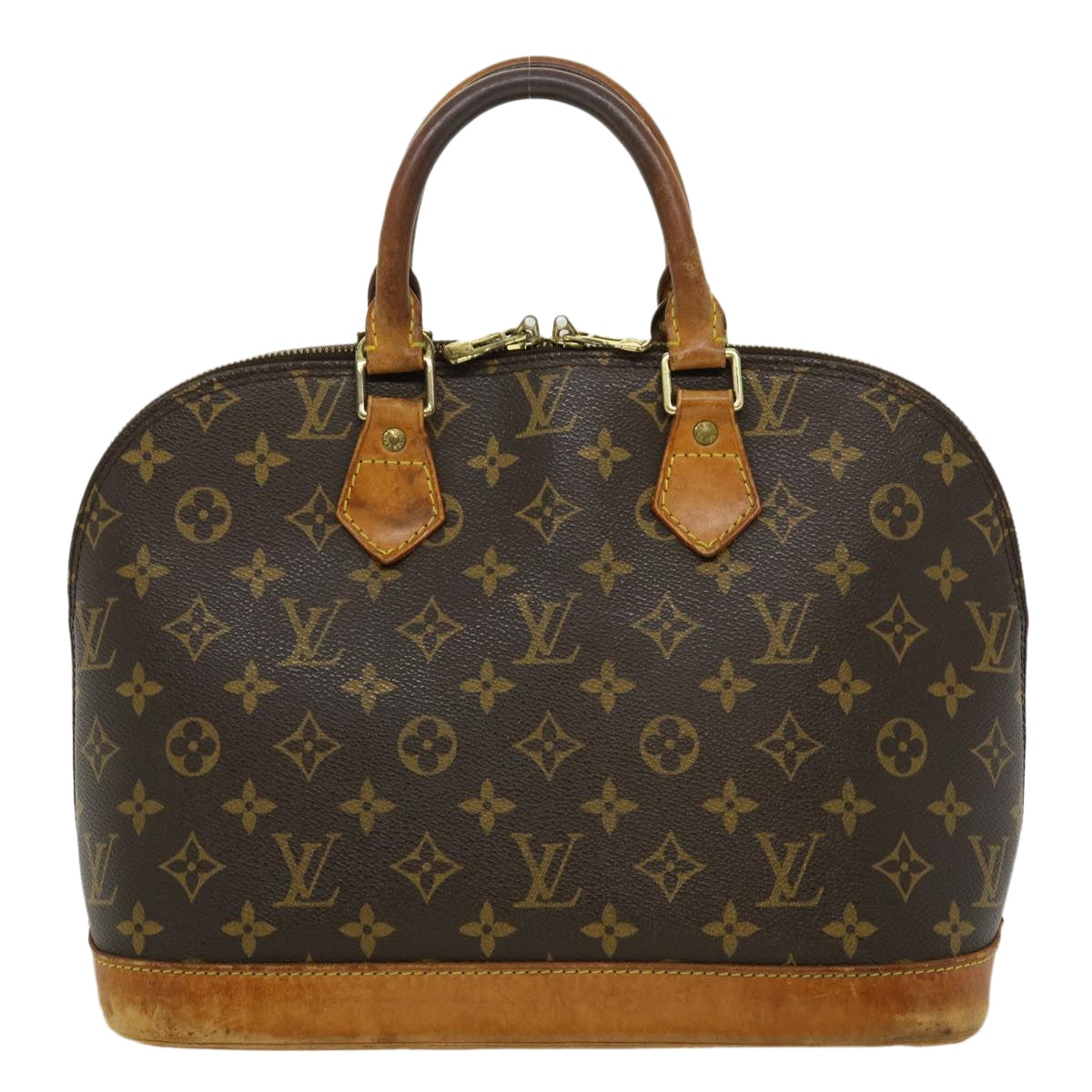 LOUIS VUITTON Monogram Alma Hand Bag M51130 LV Auth tp299