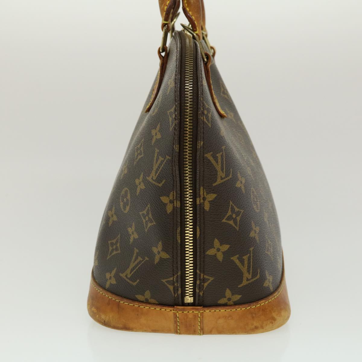 LOUIS VUITTON Monogram Alma Hand Bag M51130 LV Auth tp299