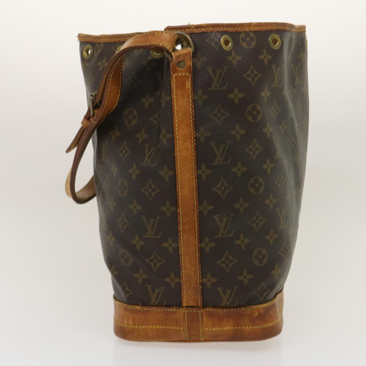 LOUIS VUITTON Monogram Noe Shoulder Bag M42224 LV Auth tp316