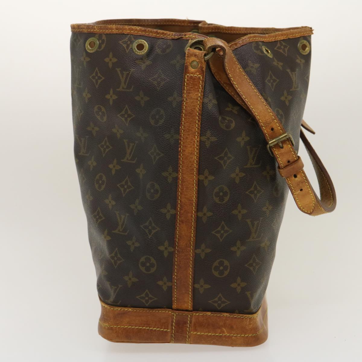 LOUIS VUITTON Monogram Noe Shoulder Bag M42224 LV Auth tp316