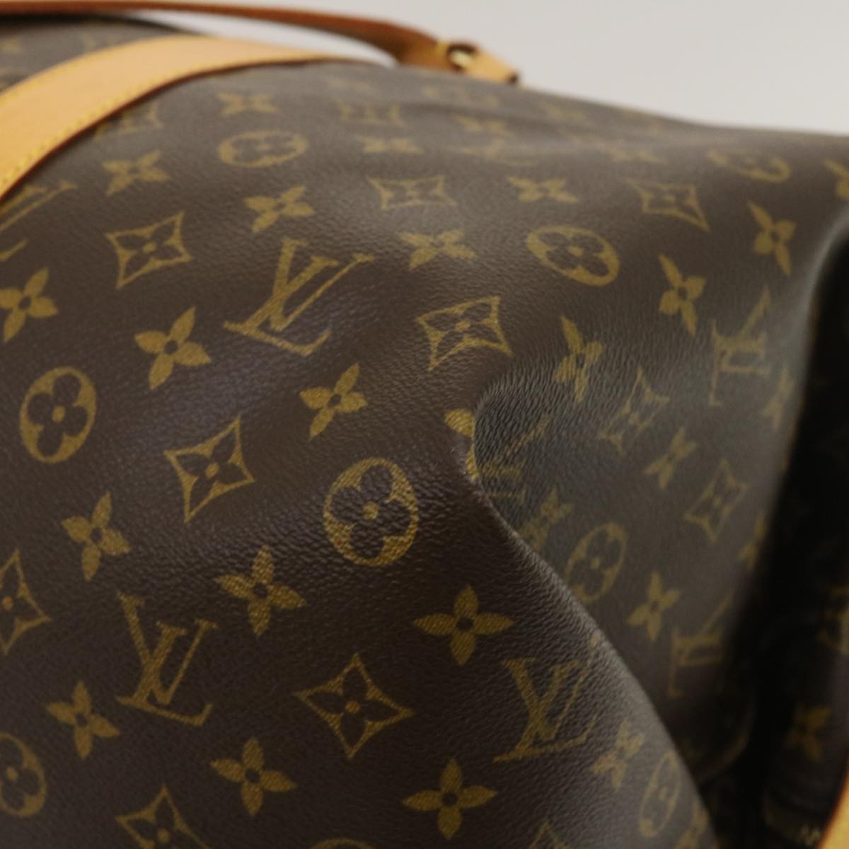 LOUIS VUITTON Monogram Kabul Garment Cover Boston Bag M41225 LV Auth tp317