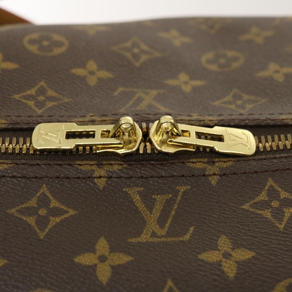 LOUIS VUITTON Monogram Kabul Garment Cover Boston Bag M41225 LV Auth tp317