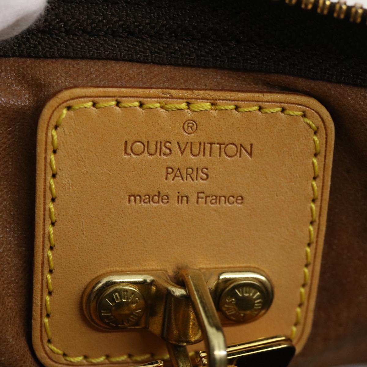 LOUIS VUITTON Monogram Kabul Garment Cover Boston Bag M41225 LV Auth tp317