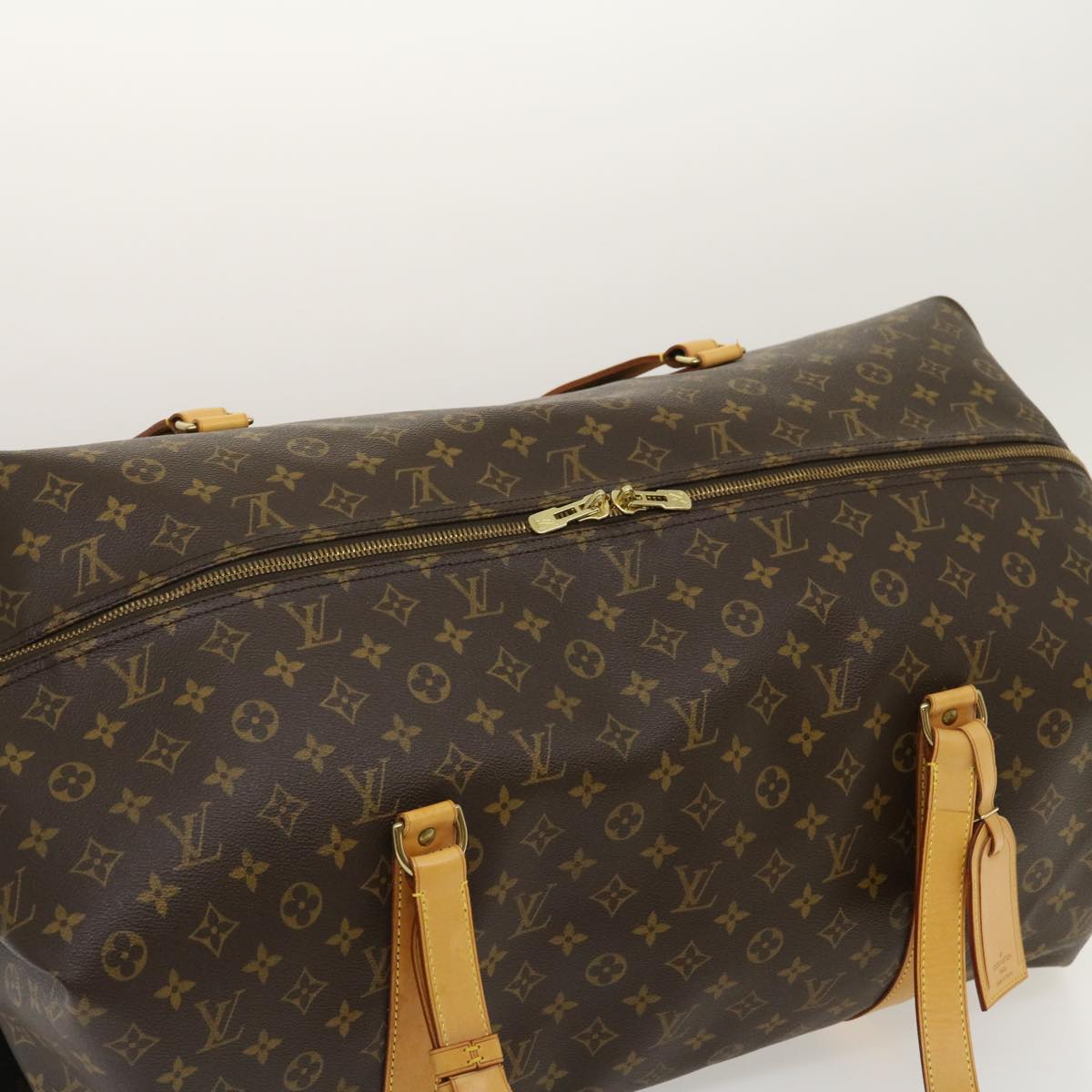 LOUIS VUITTON Monogram Kabul Garment Cover Boston Bag M41225 LV Auth tp317