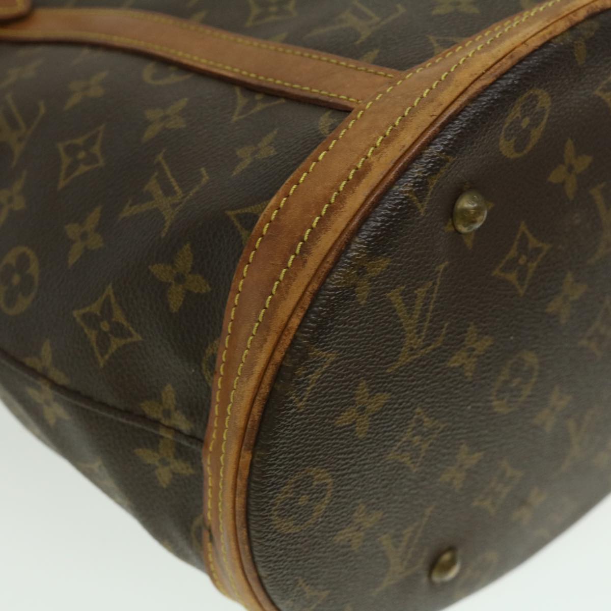 LOUIS VUITTON Monogram Bucket GM Shoulder Bag Vintage M42236 LV Auth tp319